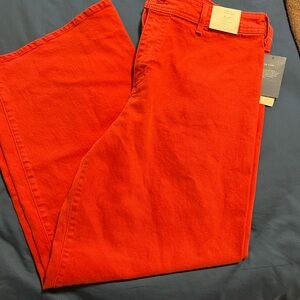 Universal Thread Women's Flare Jeans in Red